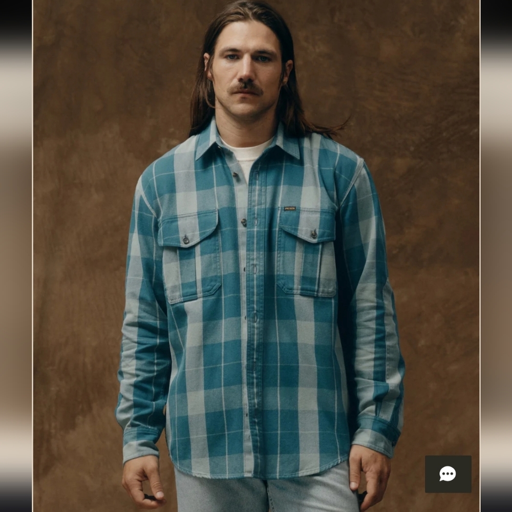 Filson Vintage Wash Alaskan Guide Shirt Large
